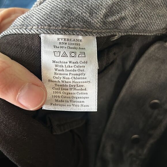 Everlane The ’90s Cheeky® Jean Acid Grey - Picture 8 of 9